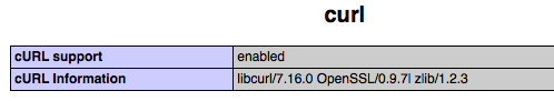 phpinfo_curl phpinfo_curl