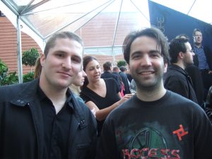 Shawn Fanning and Bram Cohen